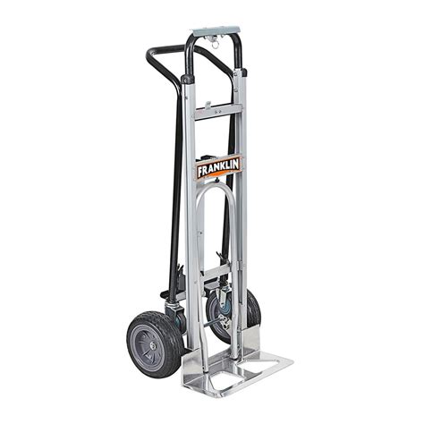 Franklin 4 in 1 hand truck - FRANKLIN 4-in-1 Convertible Hand Truck for $169.99. Save 15% Off All U.S. GENERAL 26 in. x 22 in. Single Bank Roller Cabinet. PITTSBURGH 10 Ton Portable Hydraulic Equipment Kit for $189.99. ... WARRIOR 4-1/2 in. x 7/8 in. 60-Grit Type 27 Flap Disc with Fiberglass Backing and Aluminum Oxide Grain for $1.99.